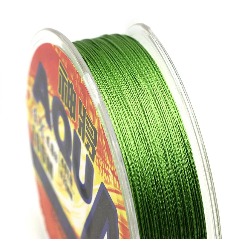 Новая плетеная рыболовная леска 4/8 нитей сверхпрочная 100 метра для морской