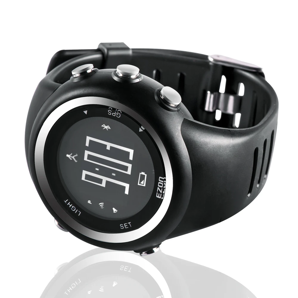 Men's GPS Timing Digital Watch Outdoor Sport Multifunction Watches Fitness Distance Speed Calories Counter Waterproof Watch enlarge