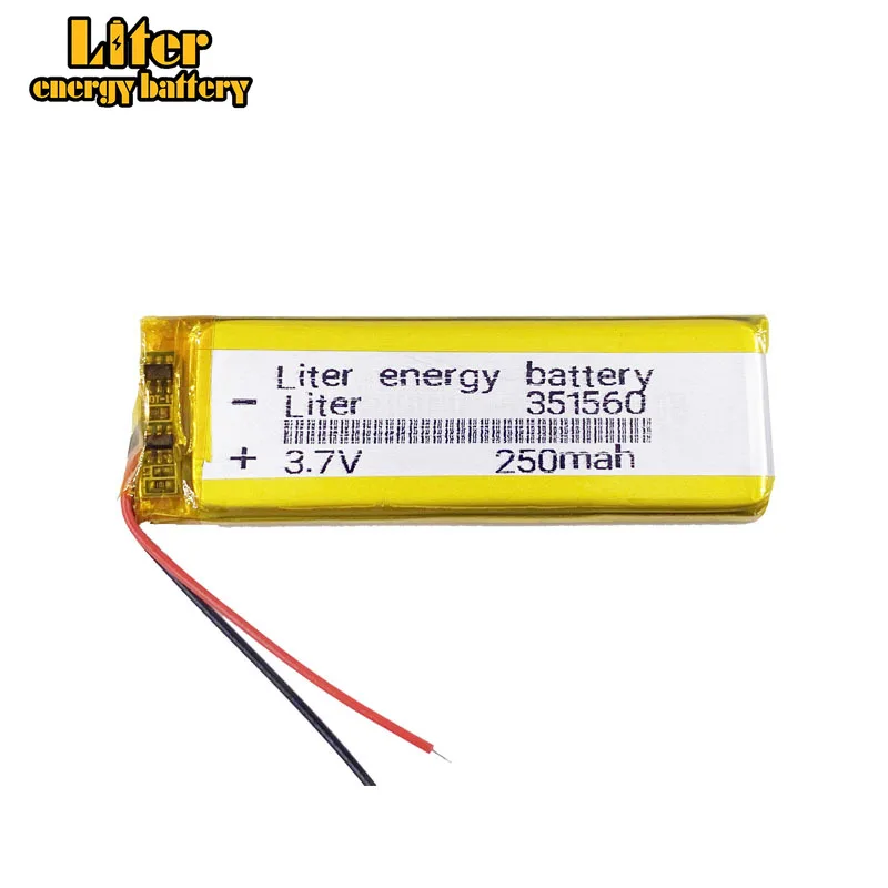 3 7 v литиевый Shinco X6 351560 250mah Mp3 записывающая камера Pen | Электроника