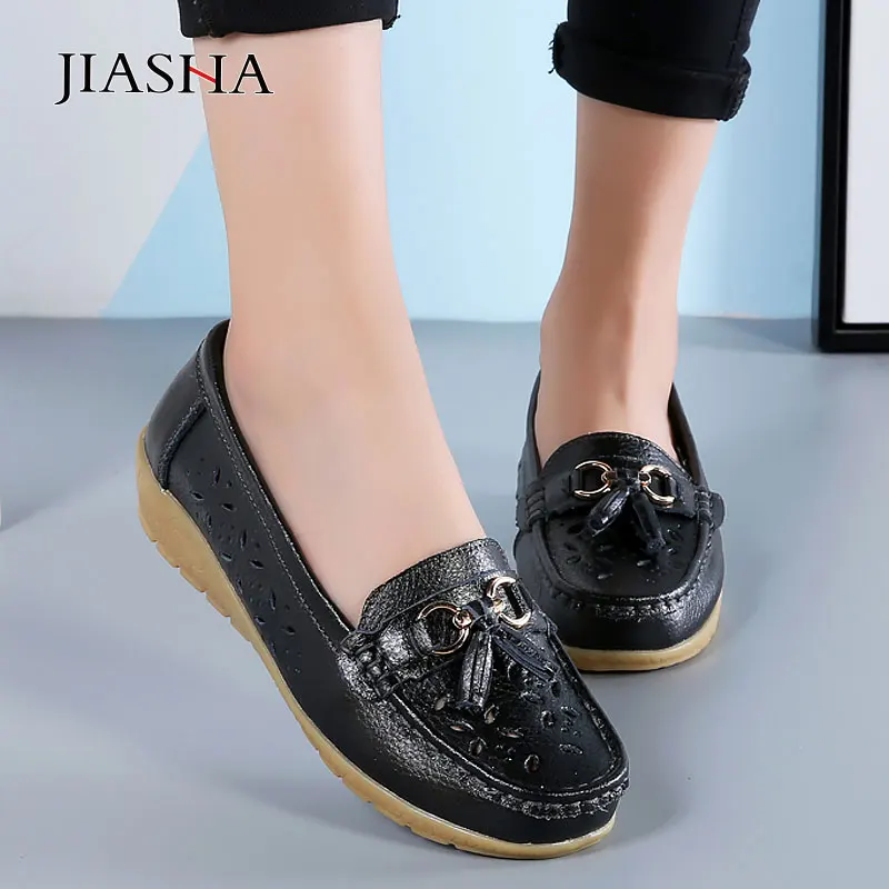 Балетки женские из натуральной кожи без застежки балетки повседневная обувь