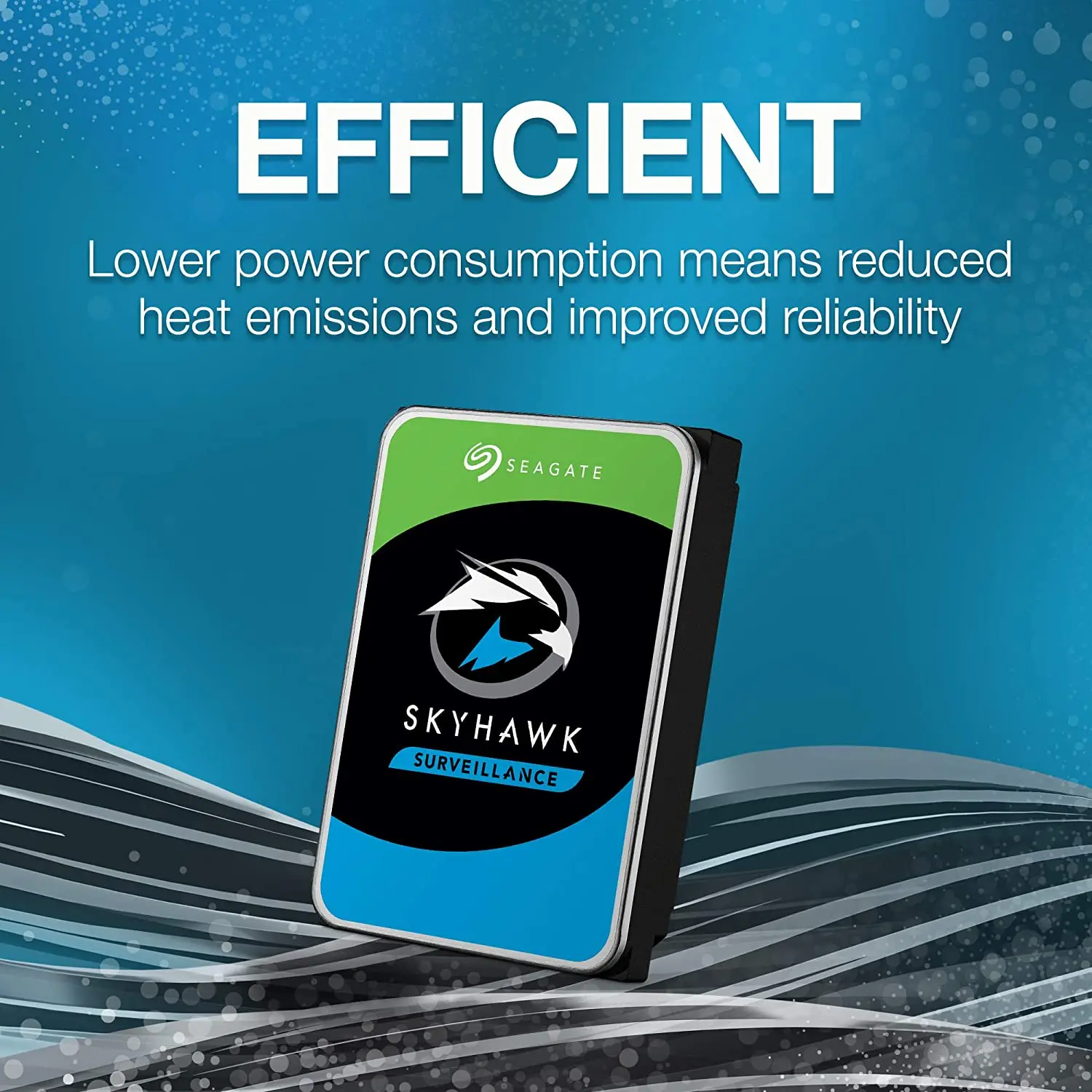 Внутренний жесткий диск Seagate SkyHawk 1 ТБ для системы видеонаблюдения HDD 3 5 дюйма SATA