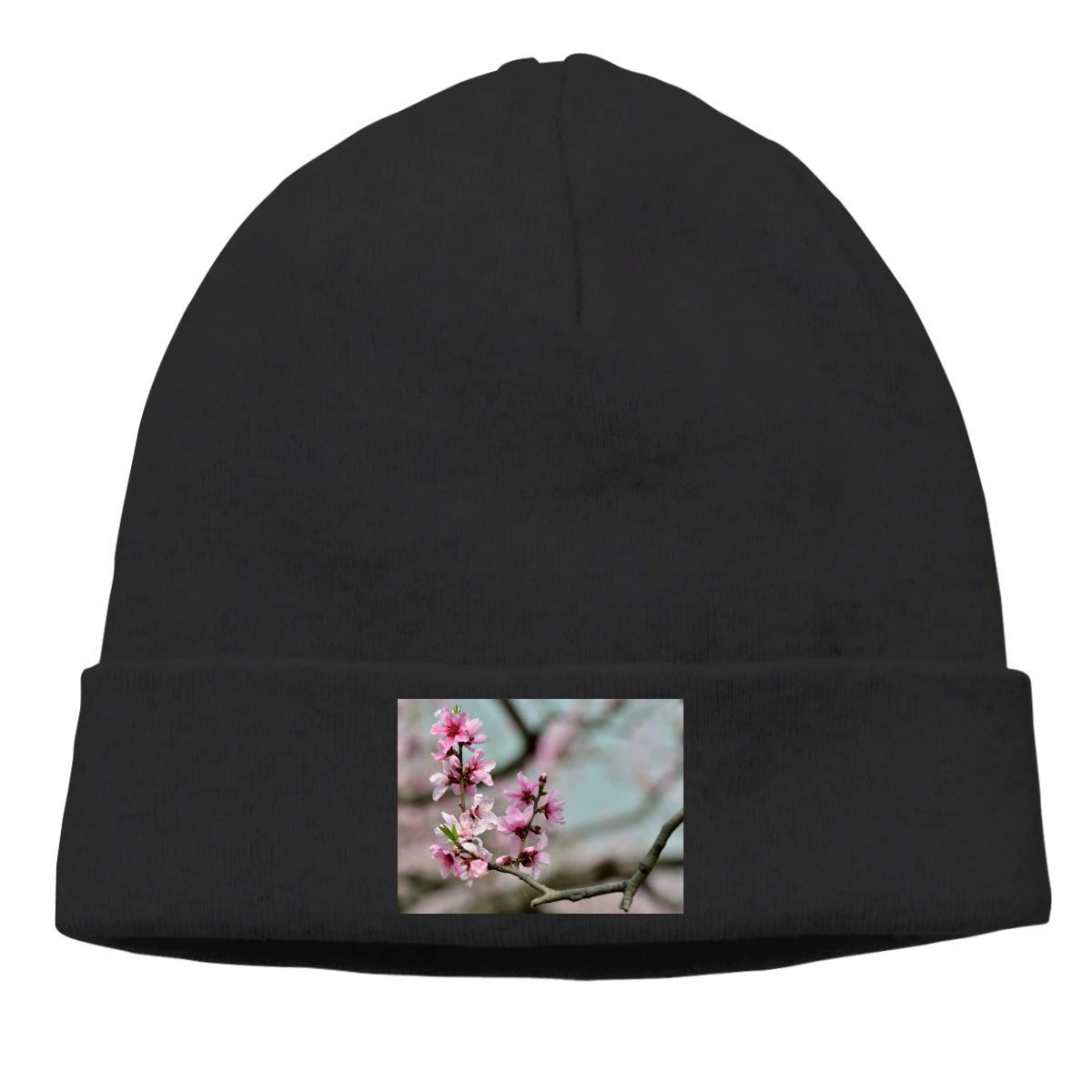 

Peach Blossom C male woman cold proof hat leisure hat