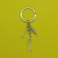 screwdriver keychain beautiful tool keychain electrician gift metal keychain fashion bag key jewelry