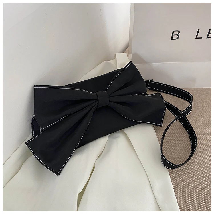 

New Fashion Women Small Shoulder Messenger Bag Retro Design Ladies Cute Bowknot Crossbody Bags Female Girls Phone Purse Handbags