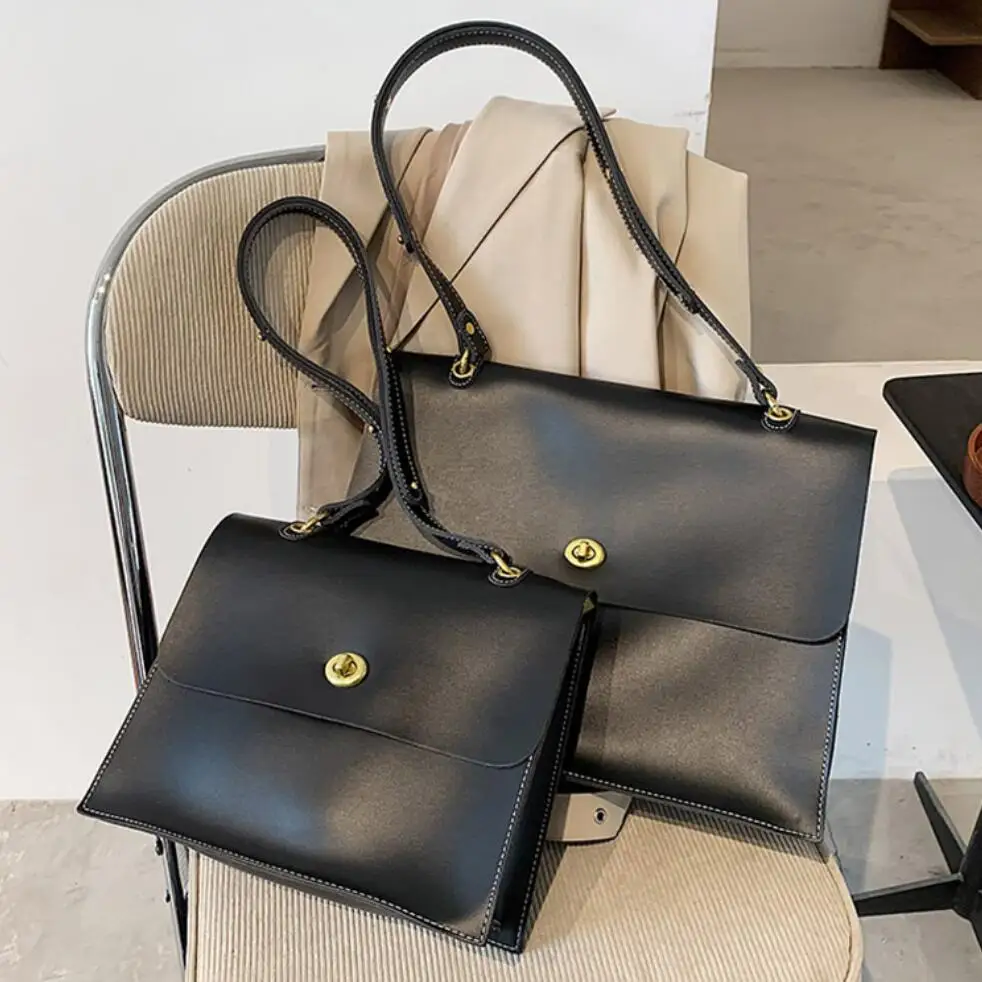 Винтажная большая сумка для подмышек модная новинка 2020 Высококачественная