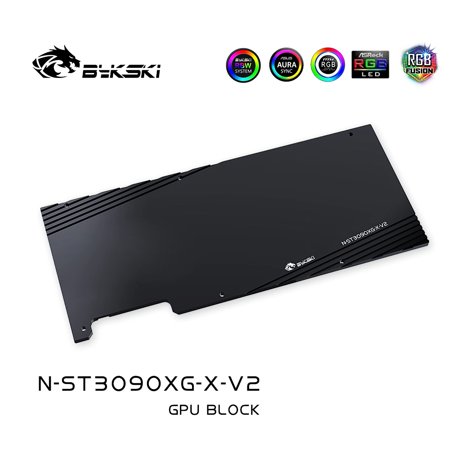 

Bykski N-ST3090XG-X-V2 GPU Water Cooling Block for ZOTAC RTX3090 3080 GAMING OC
