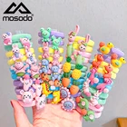 Детские резинки для волос Mosodo, эластичные резинки для девочек, милые Мультяшные животные, Детские аксессуары