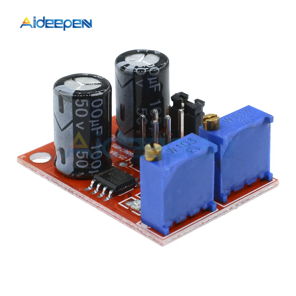 Adjustable NE555 Pulse Frequency and Duty Cycle Square Wave Signal Generator Module (5V-12V) image 4