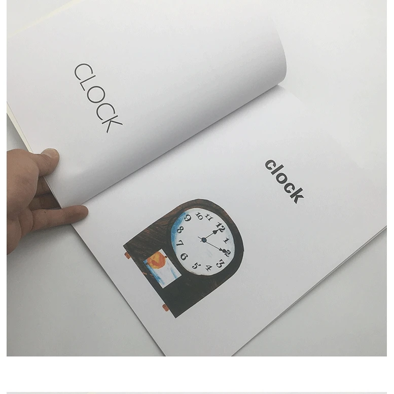 Моя первая книга со словами Эрик Карл раннее обучение английский язык чтение