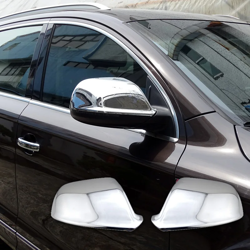 Автомобильные экстерьер аксессуары хромированные дверные крыло боковое зеркало Кепки крышка зеркала
