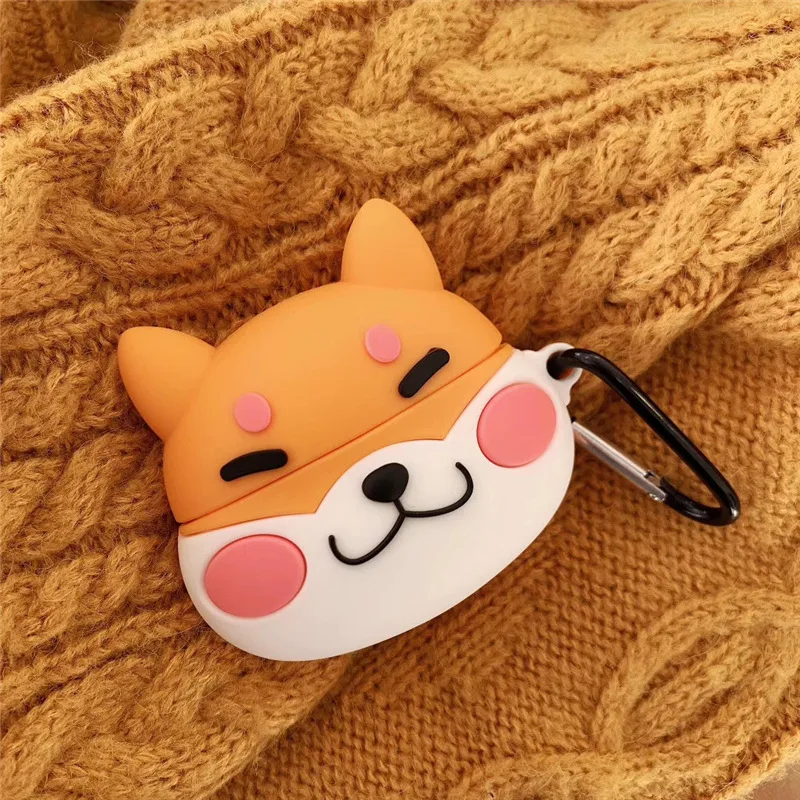 

Cute Dog Akita Apple AirPods 3 Pro Case Cover iPhone Bluetooth Earbuds Accessories Airpod Case Air Pods Case