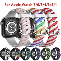 strap for apple watch 7 6 5 38mm 41mm 44mm color silicone candy strap for apple watch series se 4 3 2 1 40mm 45mm 42mm bracelet