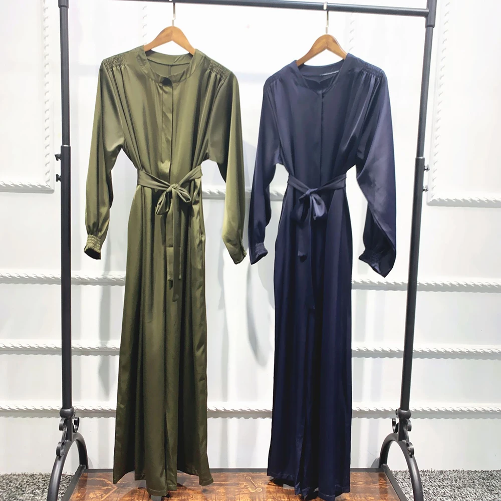 

Ramadan Eid Mubarak Abaya Dubai Turkey Muslim Dress Jumpsuit Women Islam Clothing Robe Longue Combinaison Femme Pantalon Dresses