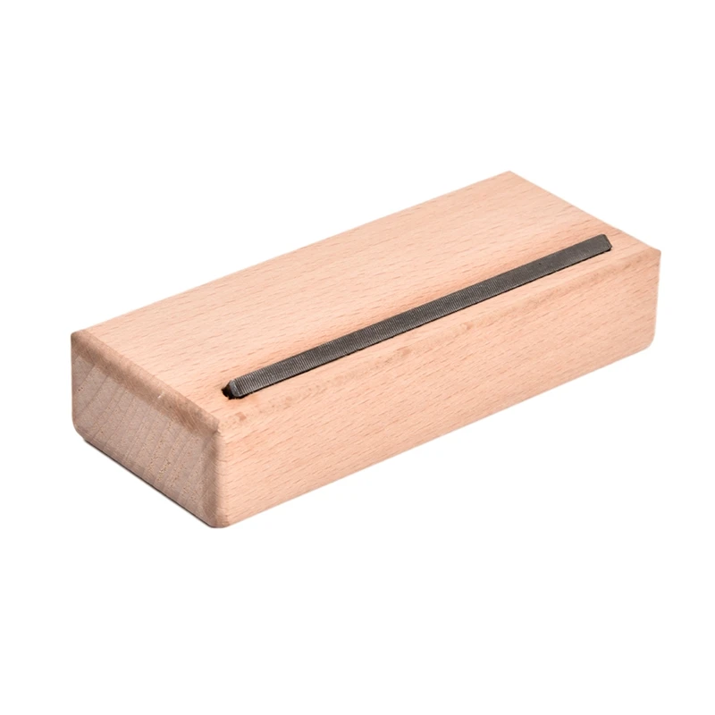 Hard Maple Guitar Fret End Bevel File Luthier Professional Repair Tools | Спорт и развлечения