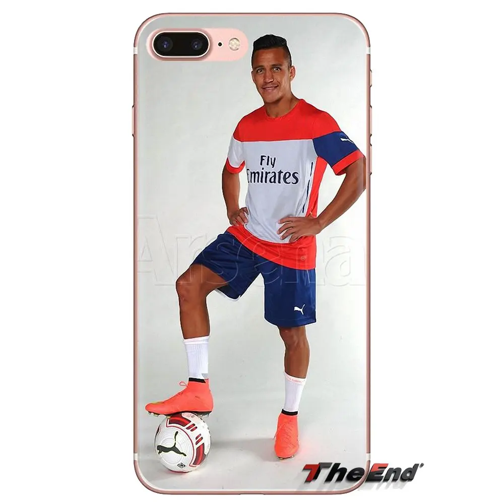 Прозрачный чехол из термополиуретана с Чехлы Алексис Санчез Футбол Star для