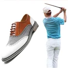 Обувь для гольфа Pgm, мужская, Спортивная, легкая, без шипов, с нескользящей подошвой, 2020