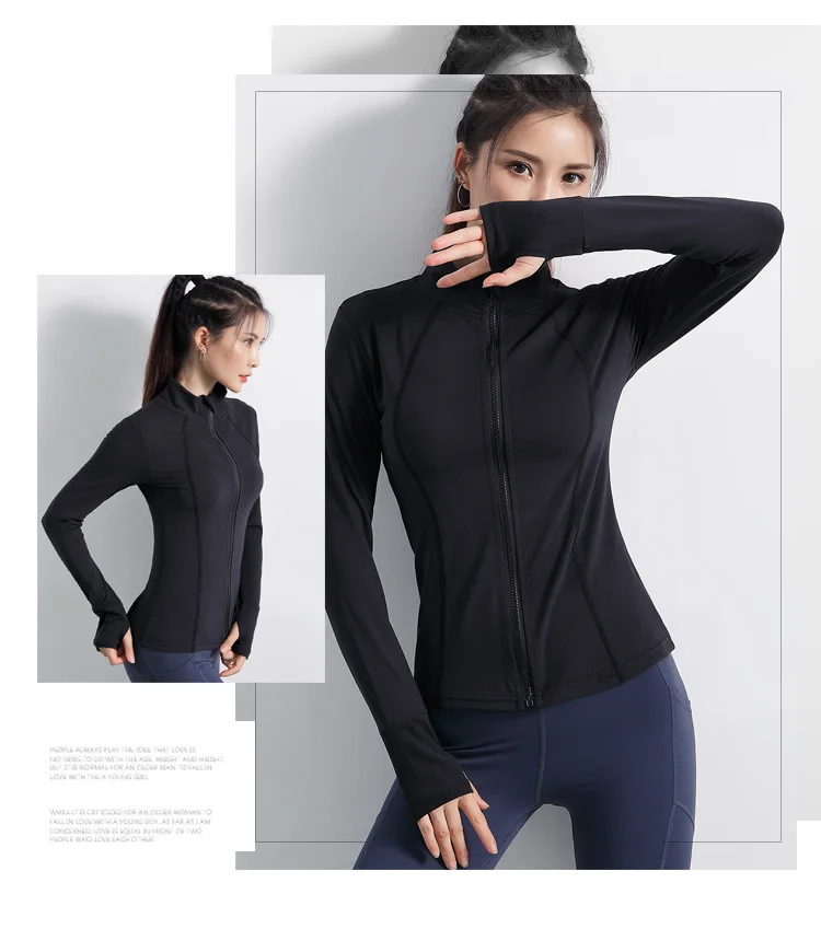 New Mesh Splice Running Jacket Women Sport Jacket Women Long Sleeve Yoga Jacket Breathable Yoga Top Women Sport Sweatshirts