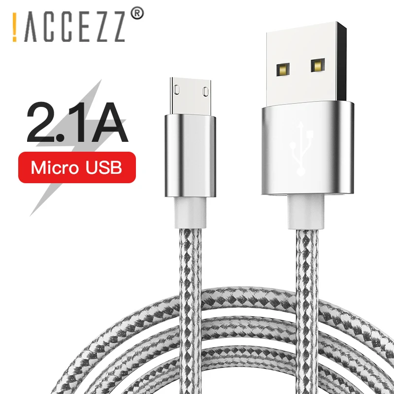 

!ACCEZZ Micro USB Charging Date Cable For Xiaomi Redmi 4X 4A For Samsung Galaxy S7 S6 For Huawei Android Phone Fast Charger Line