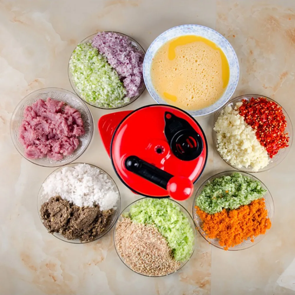 Ручной Кухонный комбайн-Блендер 2 л измельчитель картофеля фарш Мясорубка