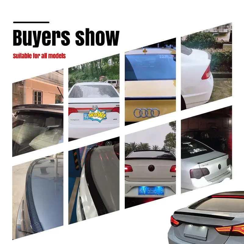 Спойлеры из углеродного волокна для Audi/BMW/Toyota/Honda/KIA Hyundai/Opel/Mazda/Ford 120