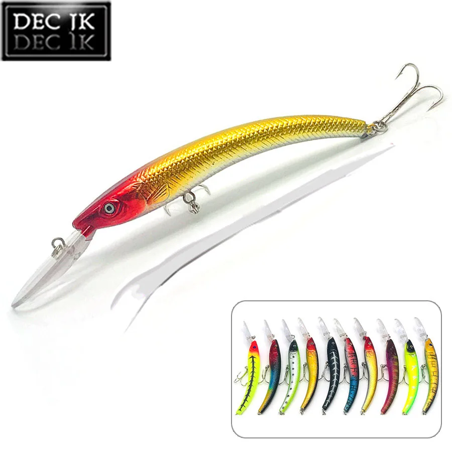 Изогнутые воблеры Jerkbait Minnow для троллинга/щуки/большой