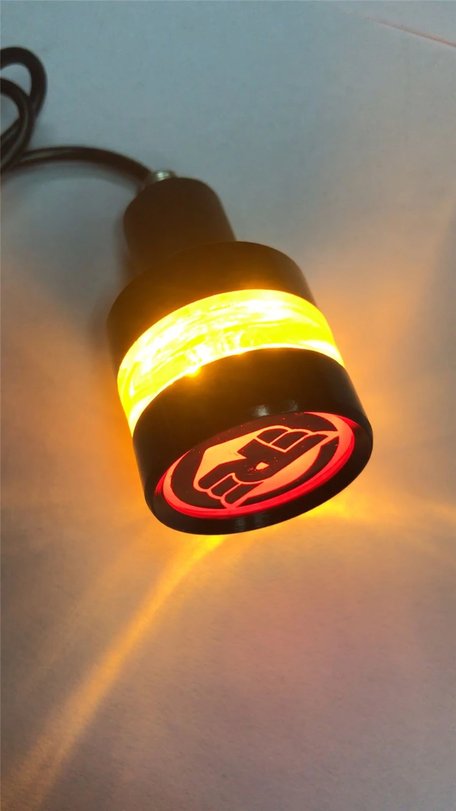 1 пара двухцветный светодиодный указатель поворота для мотоцикла |