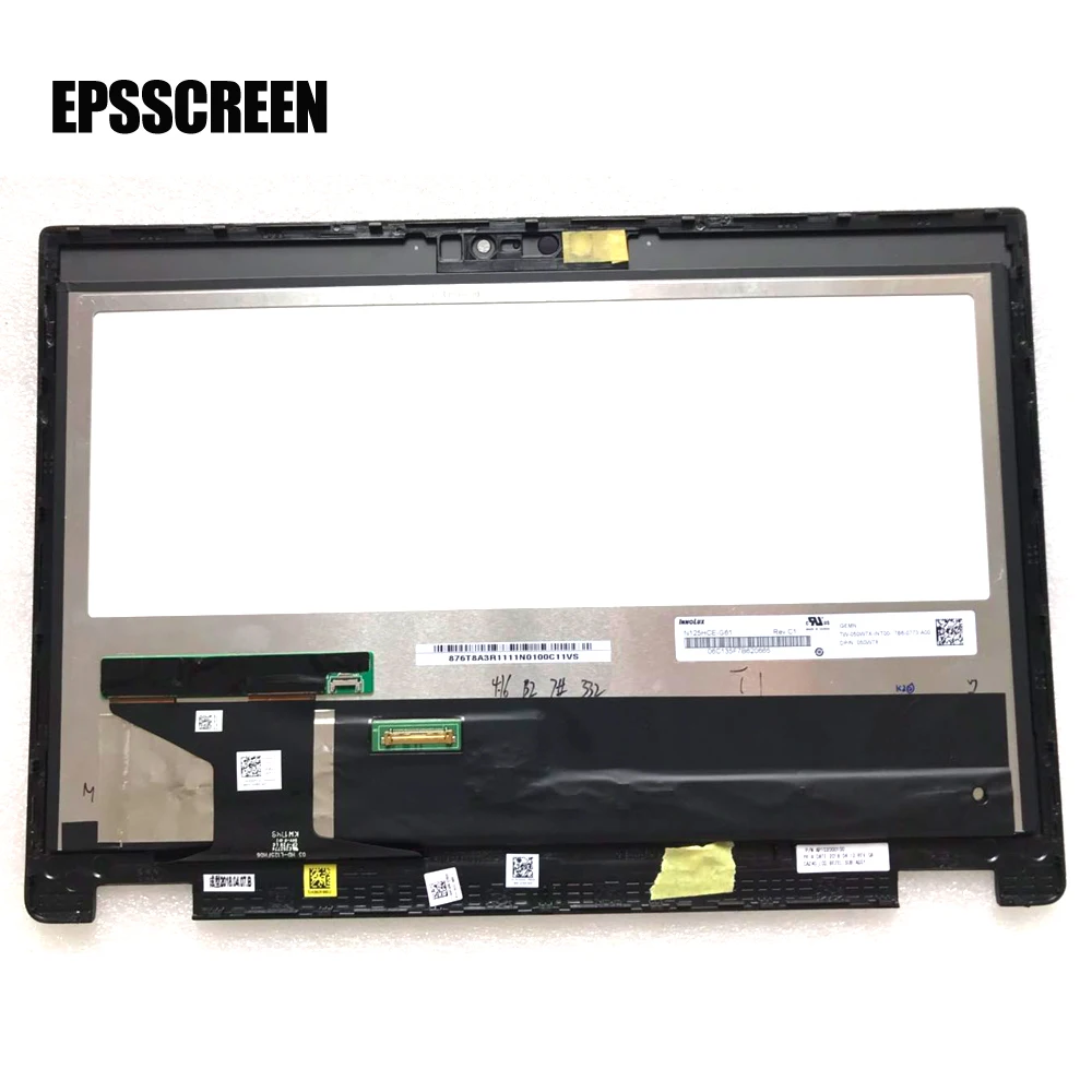 

new replacement for Dell Latitude 5289 12.5" LCD FHD Touch Screen Assembly digitizer display with frame VDGH2 , 82MKG 050W7X