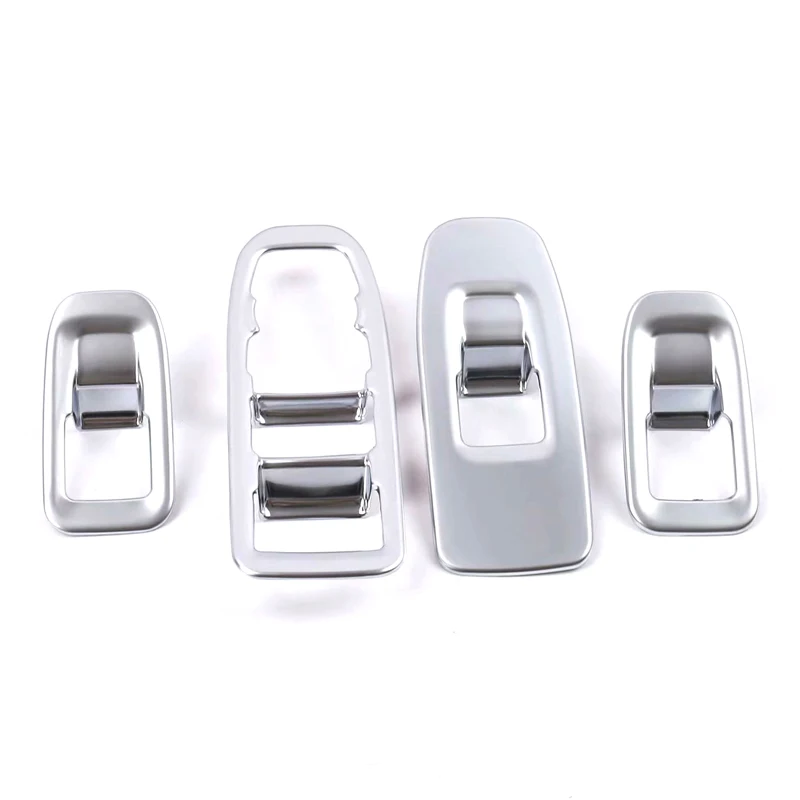 

for Cadillac XT5 2016-2019 ABS Car Accessories Interior CAR Door Window Switch Cover Lid Cover Trim 4pcs