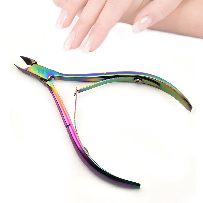 

6-3Pcs Nail Cuticle Nipper Nail Clipper Cutter Trimmer Scissor Pedicure Manicure Nail Tool Stainless Steel Nail Clipper Trimmer