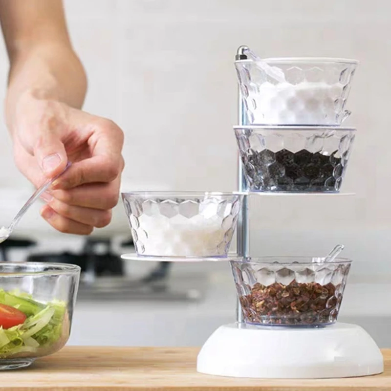 Креативная Бытовая коробка для хранения специй Вертикальная приправа модный