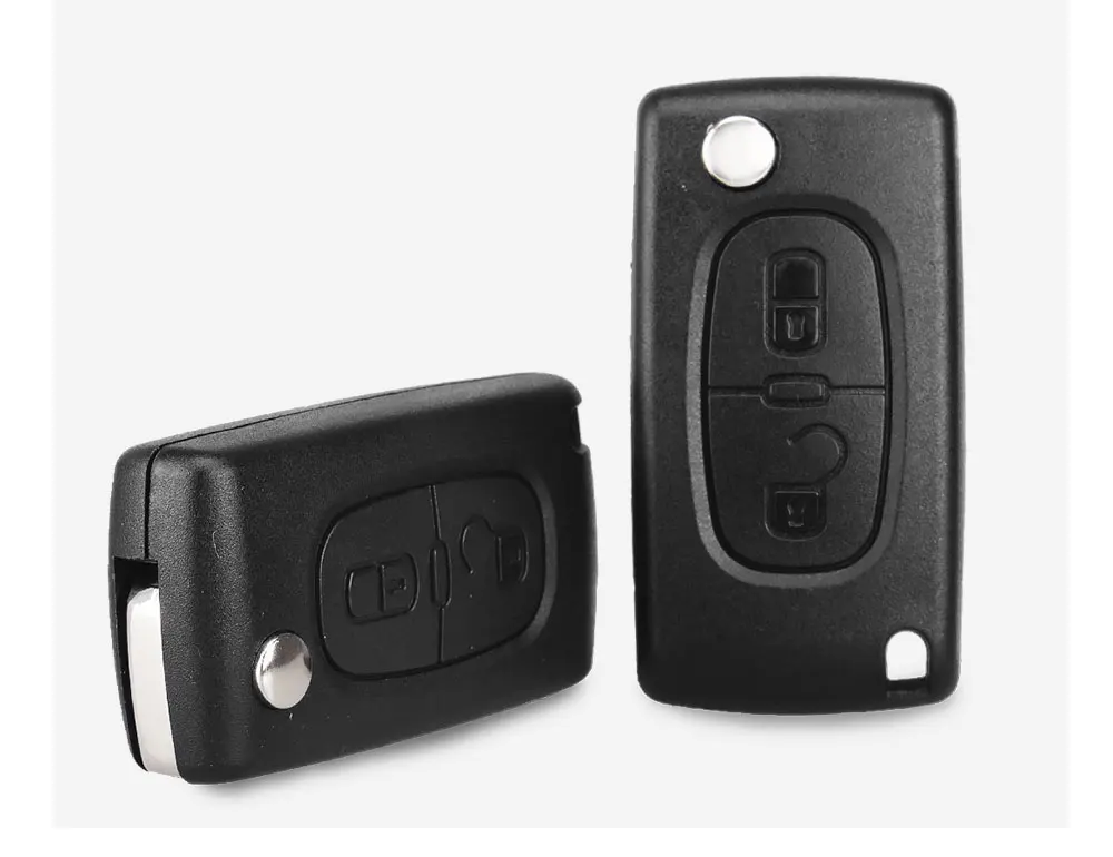 

Remote Flip Car Key Shell for Peugeot 107 206 307 407 408 607 807 Citroen C2 C3 C4 C5 C6 C8 Xsara Picasso CE0523/0536