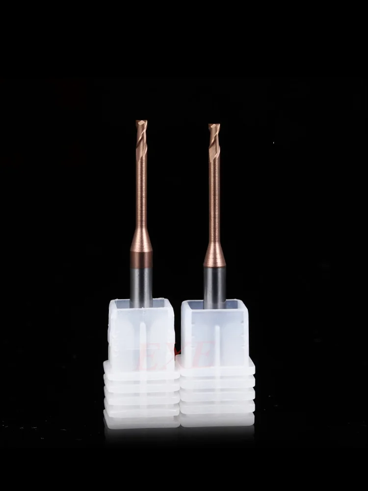 HRC 60 ° 4/2 канавки 0 2-3 мм Маленькая Концевая фреза карбидная Вольфрамовая сталь CNC