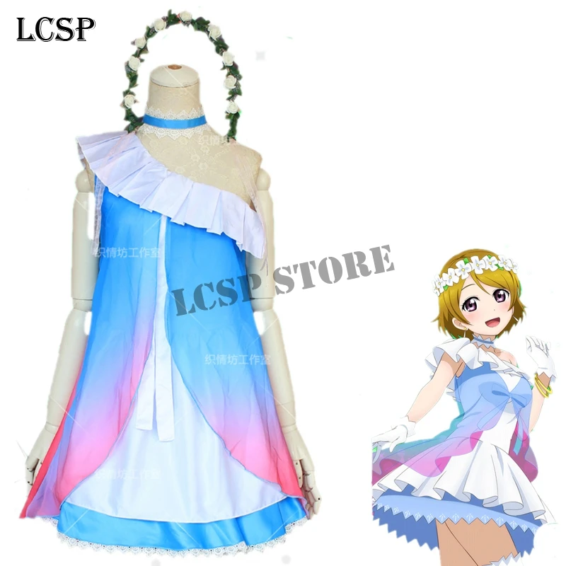 1 LCSP LoveLive! Все персонажи Yazawa Нико синий сценический японский костюм для косплея Аниме Любовь LIVE Униформа костюм одежда( гирлянда - Цвет: 1