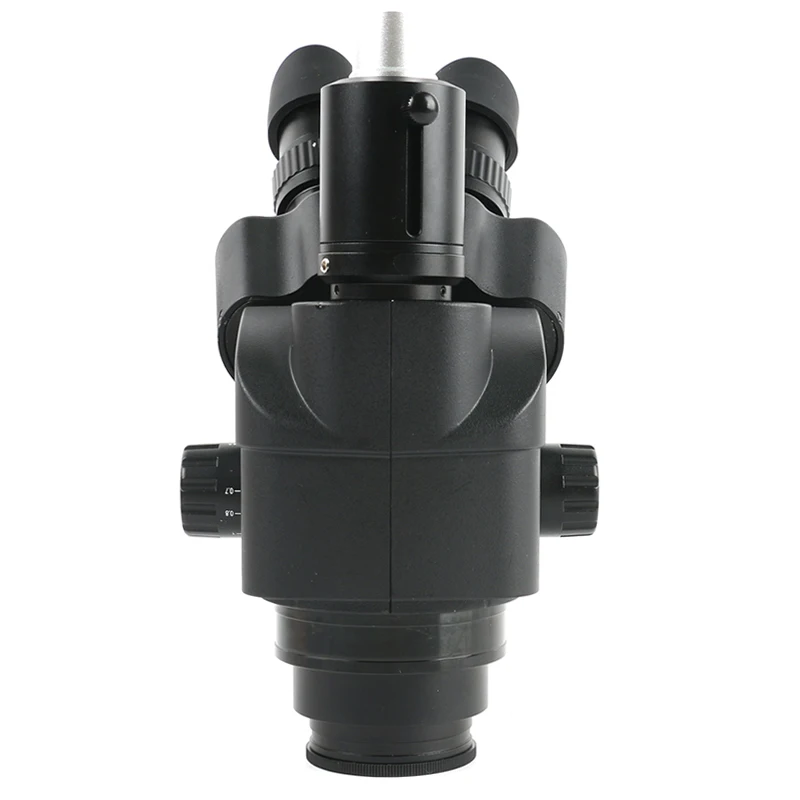 Simul Focal 3,5-90X непрерывный зум Тринокулярный Стерео микроскоп головка WF10X-20 окуляра резиновые глазки
