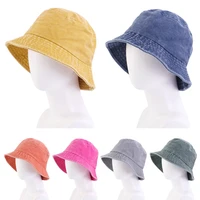 9colors korean wash otton basin hat mens and womens leisure fishermans hat sun hat