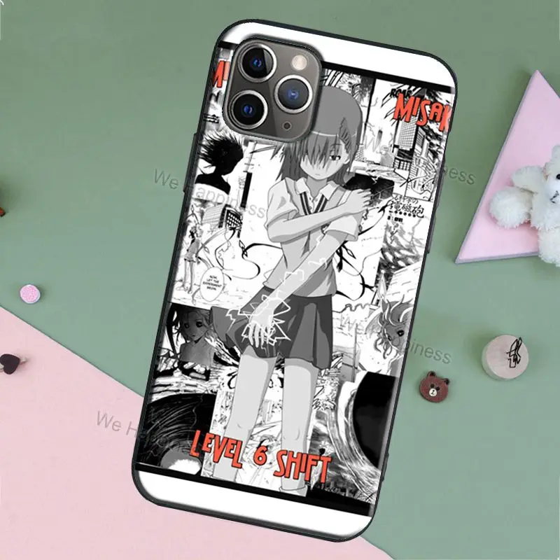 Misaka Mikoto Case For iphone 11 13 Pro Max 12 mini XS MAX X XR 6S 8 7 Plus SE 2020 Back Cover Coque |
