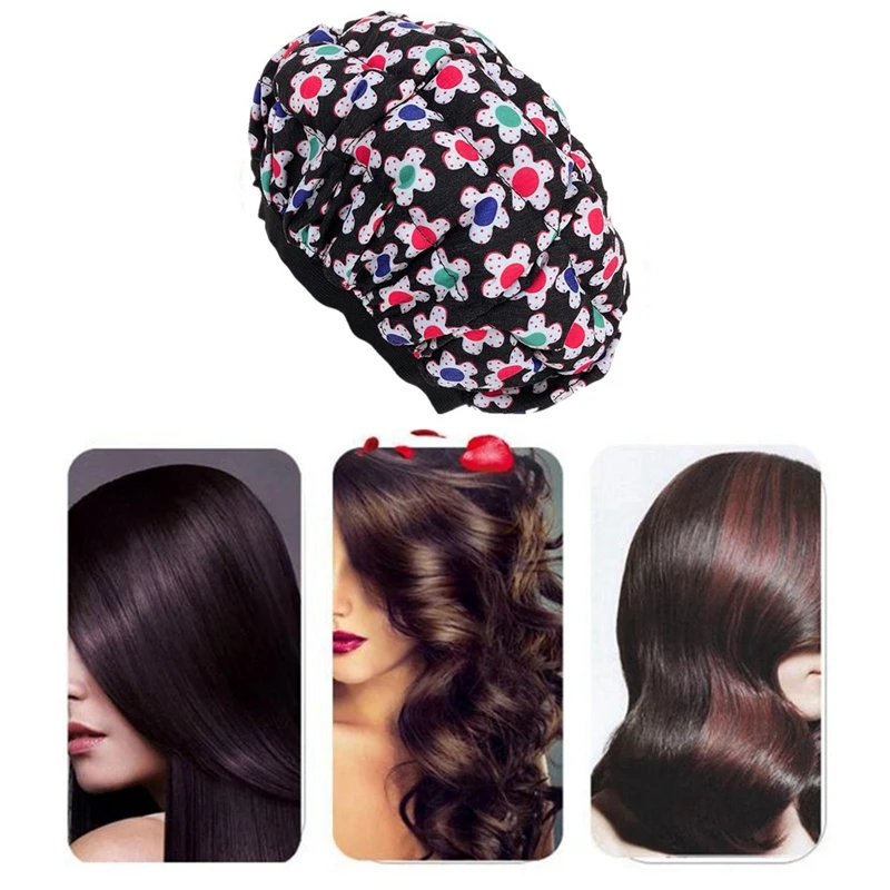 

Deep Conditioning Heat Cap - Microwavable Heat Cap for Deep Conditioning Hair SPA Hair Safety Hygiene