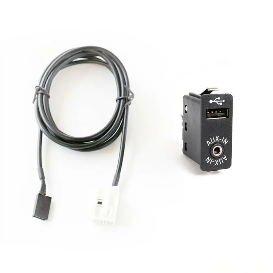 Aux USB разъем радио аудио адаптер кабель для BMW E60 E63 E64 E66 E81 E82 E70 E90 9237465 AUX-IN 1 5 M |