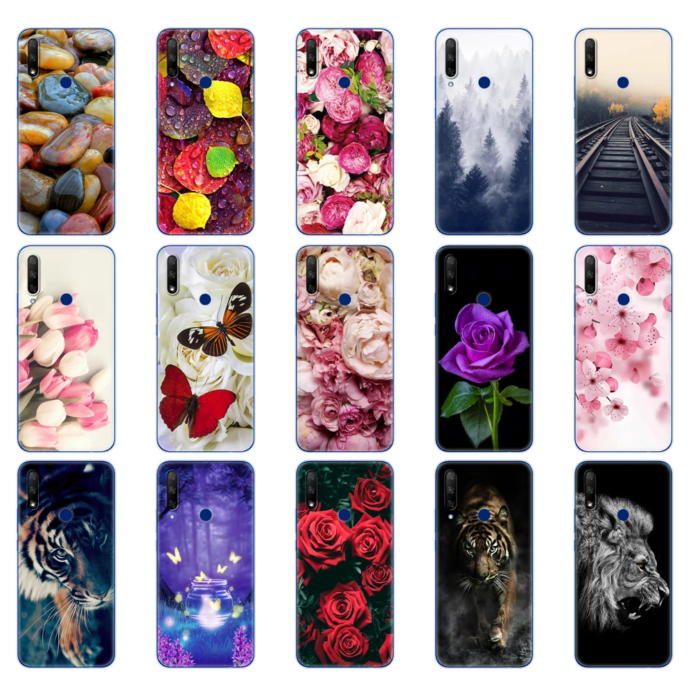 for honor 9x global case for honor 9x premium case silicon tpu soft back phone case for huawei honor 9x premium stk lx1 bumper free global shipping