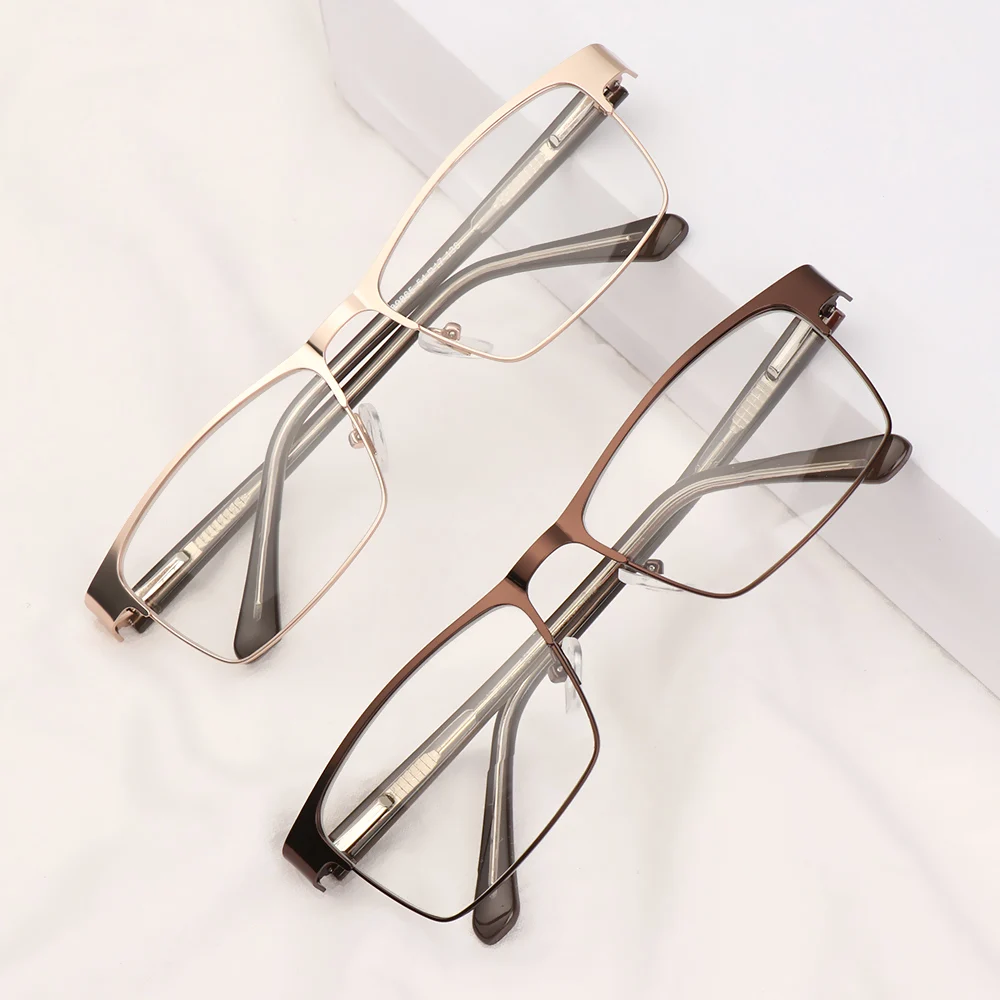 

2021Metal Frame Men Reading Glasses High Quality Business Hyperopia Eyewear Male Priscription Reading EyeGlasses +1.0~4.0