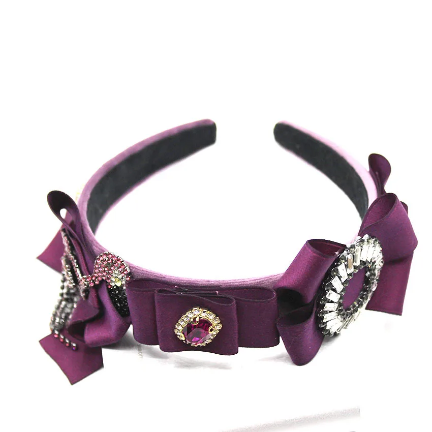 Барокко Стиль пламя птица горный хрусталь геометрическая фиолетовая Женская