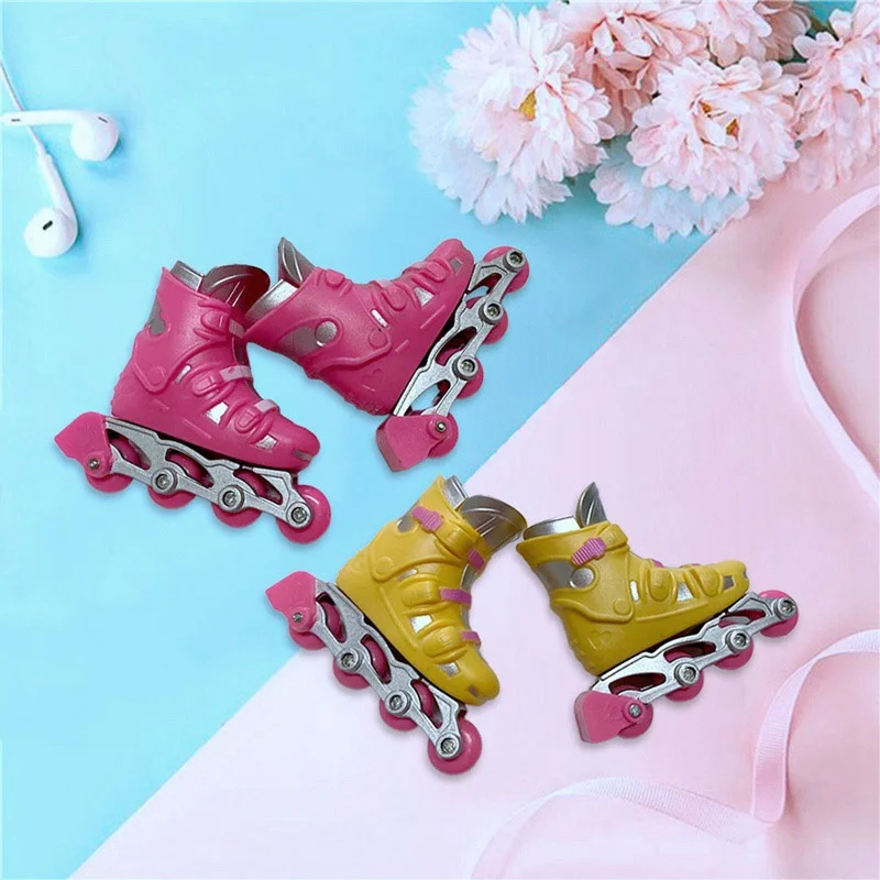 1 пара мини коньки детская болезни обувь игрушка для скейтборда игрушки куклы
