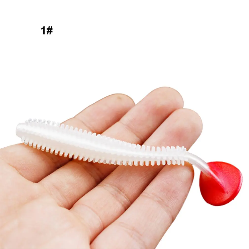 

10pcs Fishing Lures Soft Baits Fish Shape Hook Compact Artificial Bait Professional Fish Accessories
