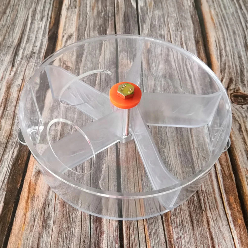 Контейнер для кормления домашних животных 5 ячеек забавная вращающаяся Кормушка