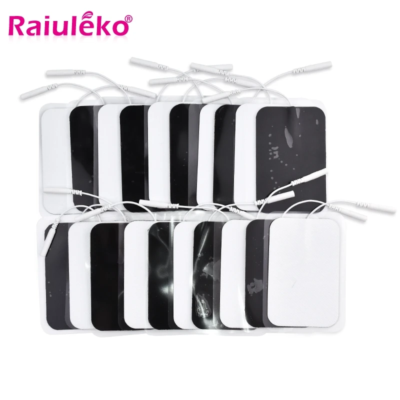 20 шт. электроды большого размера многоразовые для импульсов цифровой
