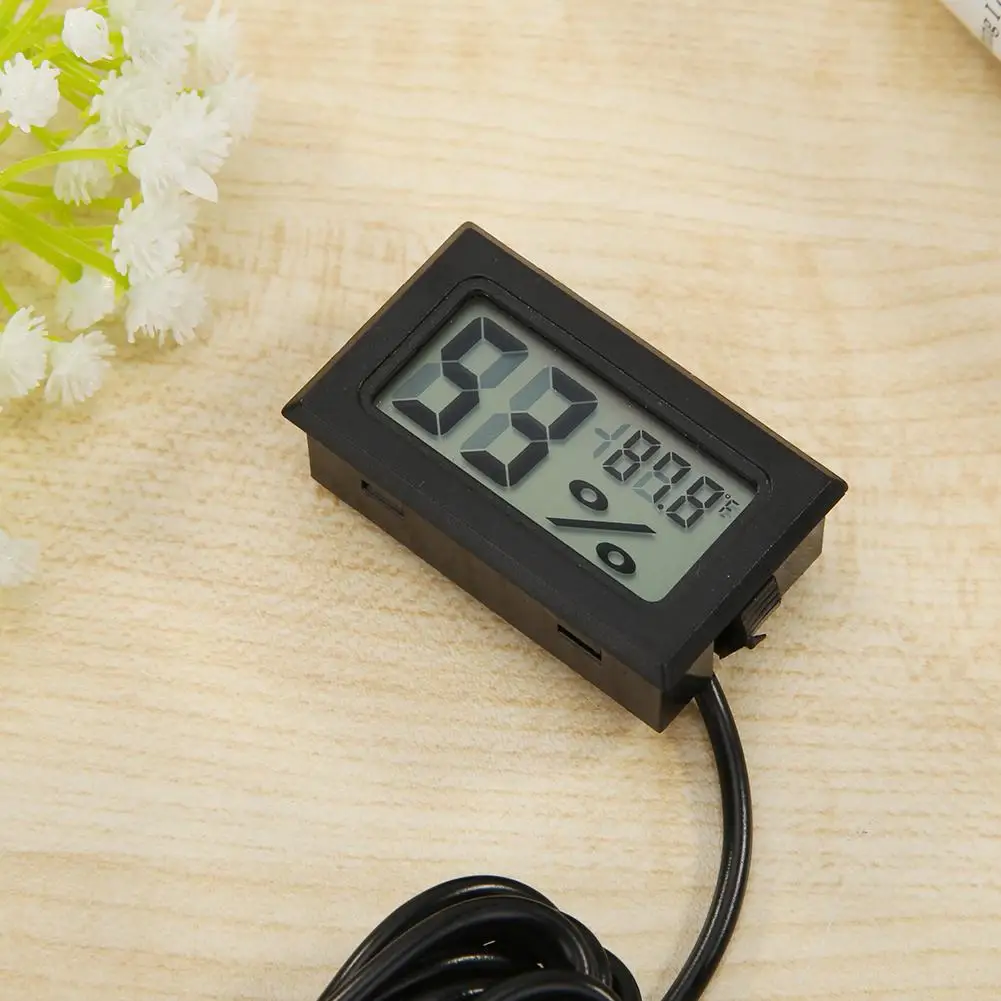 Цифровой ЖК термометр гигрометр электронный измеритель температуры и влажности