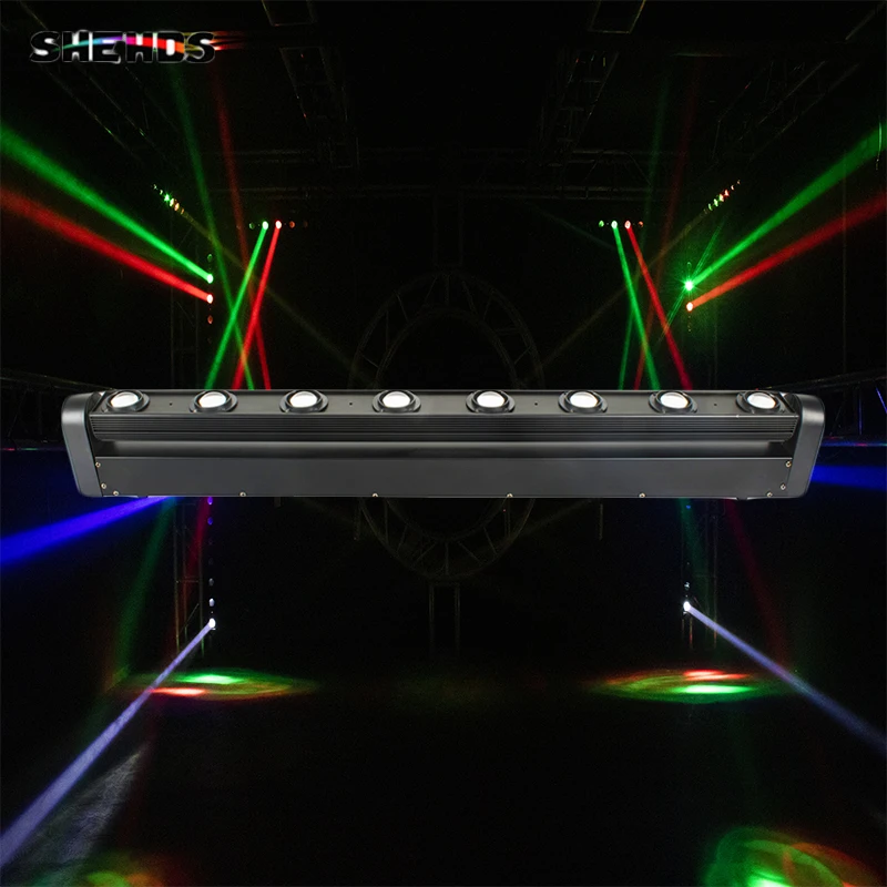 Светодиодный диско-светильник SHEHDS для рождества Хэллоуина подвижная световая