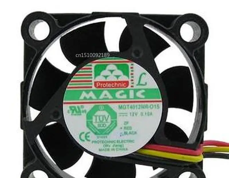 

MGT4012MR-O15 DC12V 0.10A 4015 4CM 3lines cooling fan Free shipping