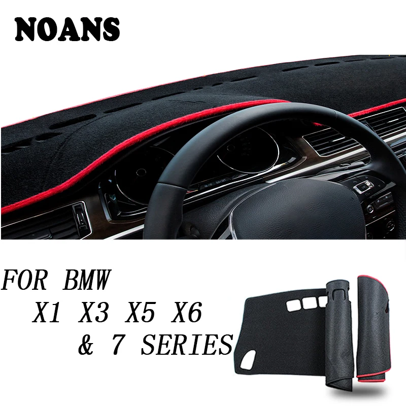 1 комплект для BMW X1 X3 X6 X5 E70 F25 E84 F10 F02 F03 F04 E65 E66 E67 E68 7 серия коврик приборной панели