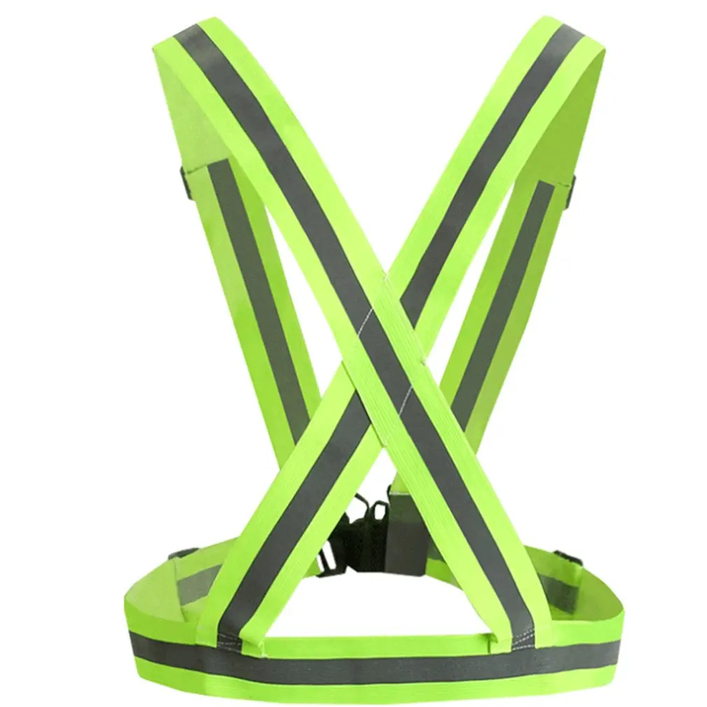 Эластичные ремни для ночного бега светоотражающий ремень защитный жилет одежда